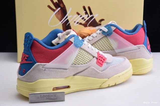 Bmlin Air DC9533-800 Jordan Guava 4 Retro Union Ice 0628